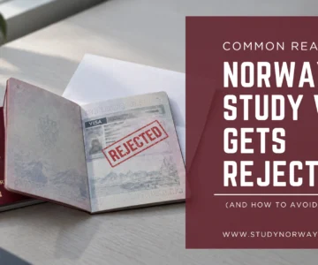 Norway study visa rejection reasons for Bangladeshi students, based on UNE and UDI guidance, 2026.
